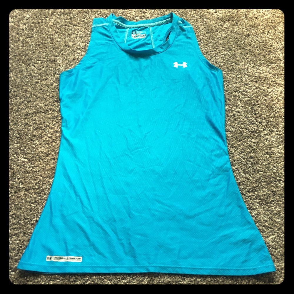 {Under Armour} Heat Gear Sleeveless Workout Top